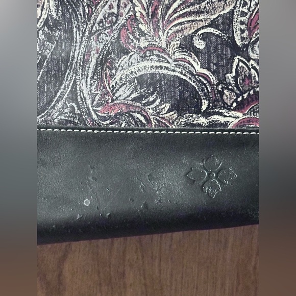 Patricia Nash Feather Paisley Tote Bag Purse - Picture 4 of 6